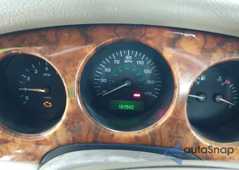 2001 Jaguar Xj8 z USA, uszkodzony, nr VIN SAJDA14CX1LF39898